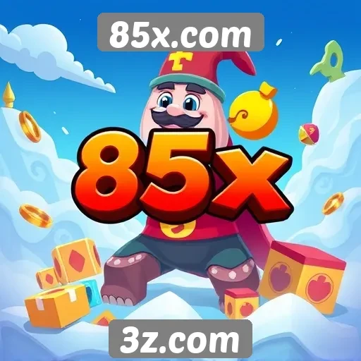 Diversidade de jogos disponíveis em 85x.com