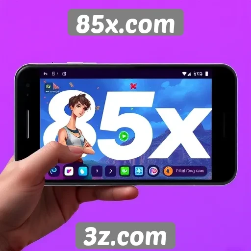 Compatibilidade do 85x.com com dispositivos móveis
